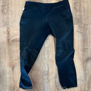 The Tailored Sportsman Navy Blue 32R Riding Pants - good for practice